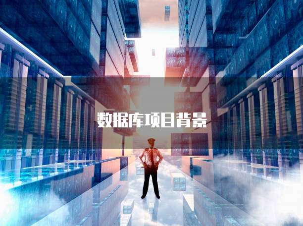 数据库项目背景