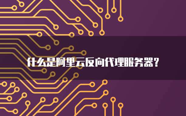 什么是阿里云反向代理服务器?