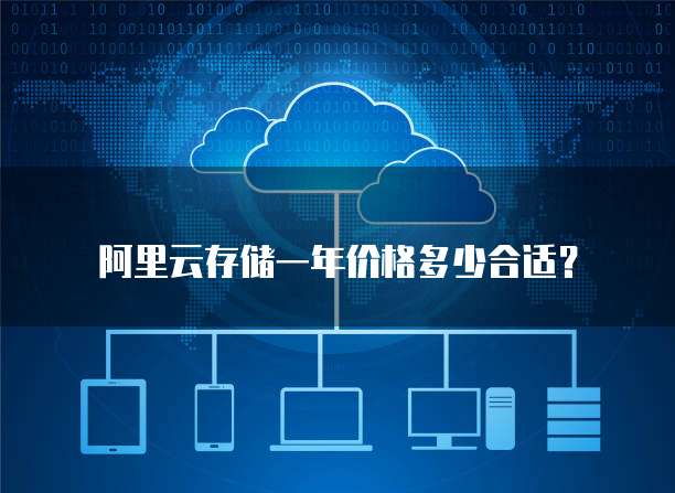 阿里云存储一年价格多少合适?