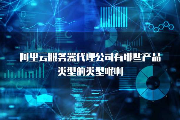 阿里云服务器代理公司有哪些产品类型的类型呢啊