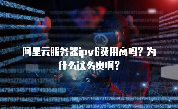阿里云服务器ipv6费用高吗?为什么这么贵啊?