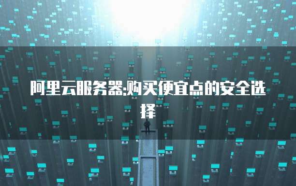 阿里云服务器:购买便宜点的安全选择