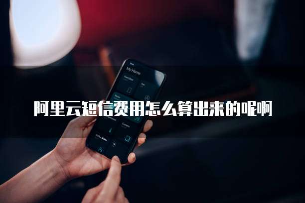 阿里云短信费用怎么算出来的呢啊
