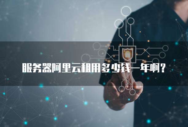 服务器阿里云租用多少钱一年啊?