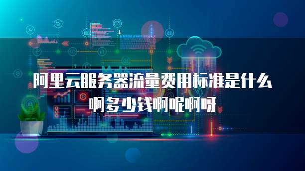 阿里云服务器流量费用标准是什么啊多少钱啊呢啊呀