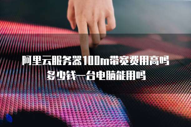 阿里云服务器100m带宽费用高吗多少钱一台电脑能用吗