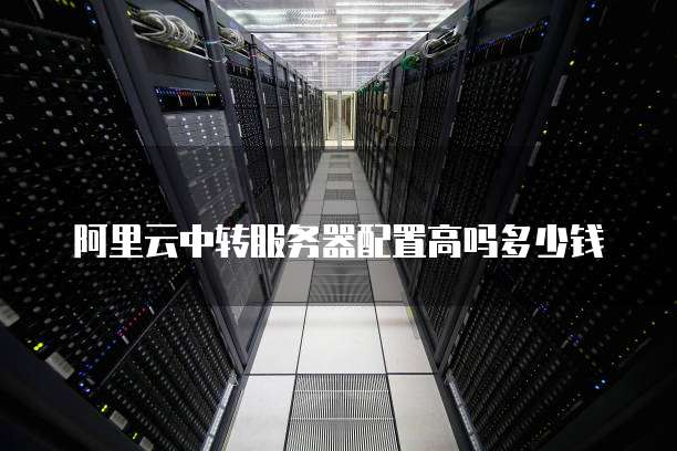 阿里云中转服务器配置高吗多少钱