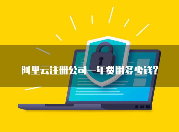 阿里云注册公司一年费用多少钱?