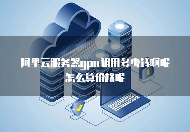 阿里云服务器gpu租用多少钱啊呢怎么算价格呢