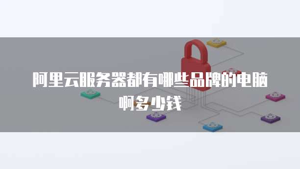 阿里云服务器都有哪些品牌的电脑啊多少钱