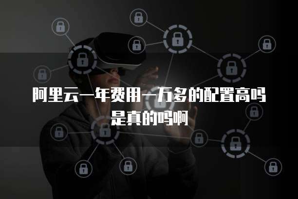 阿里云一年费用一万多的配置高吗是真的吗啊