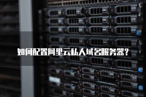 如何配置阿里云私人域名服务器？