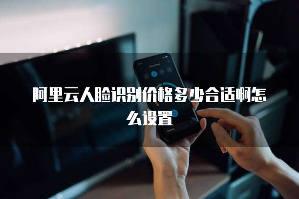阿里云人脸识别价格多少合适啊怎么设置