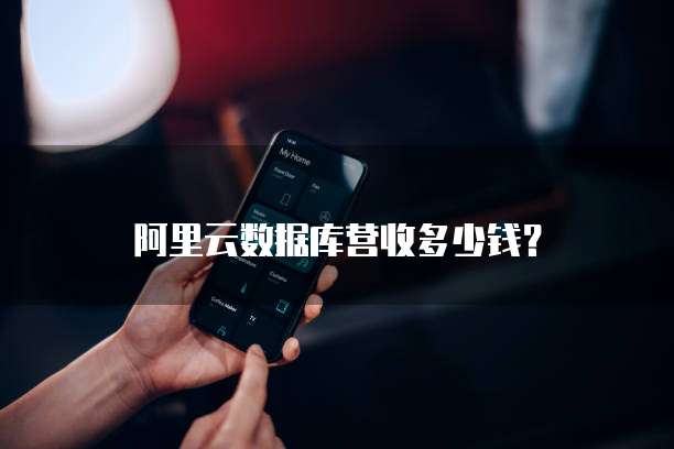 阿里云数据库营收多少钱？