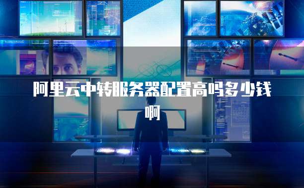 阿里云中转服务器配置高吗多少钱啊