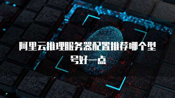 阿里云推理服务器配置推荐哪个型号好一点