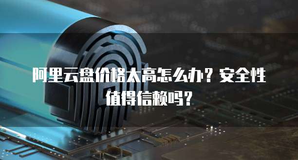 阿里云盘价格太高怎么办?安全性值得信赖吗?