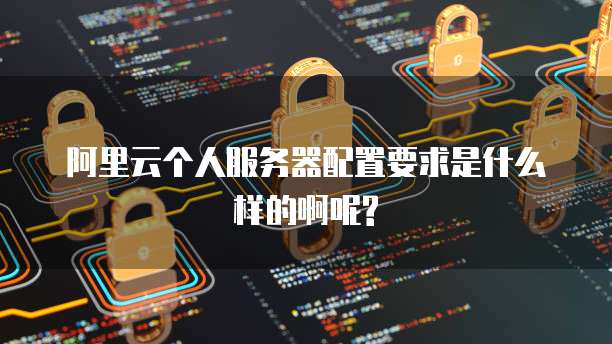 阿里云个人服务器配置要求是什么样的啊呢?