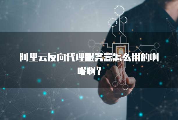 阿里云反向代理服务器怎么用的啊呢啊?