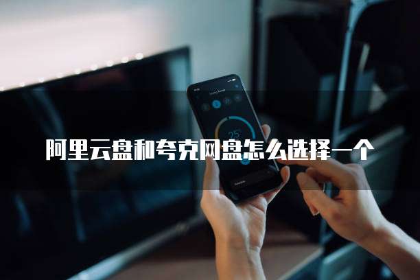 阿里云盘和夸克网盘怎么选择一个