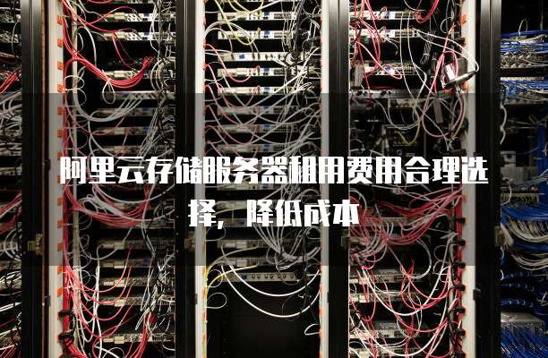 阿里云存储服务器租用费用合理选择,降低成本
