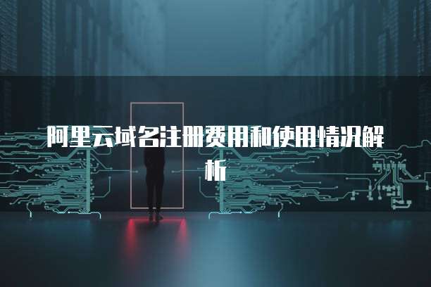 阿里云域名注册费用和使用情况解析