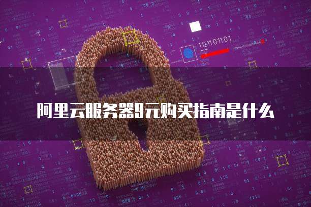 阿里云服务器9元购买指南是什么