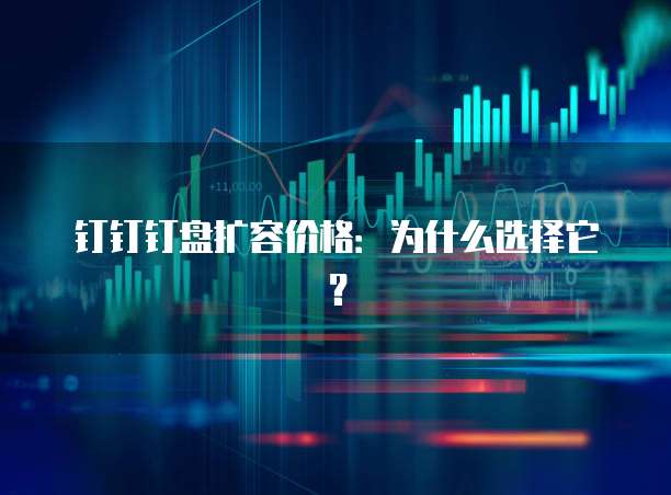 钉钉钉盘扩容价格：为什么选择它？