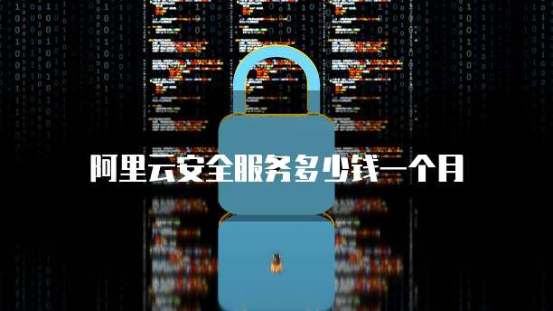 阿里云安全服务多少钱一个月