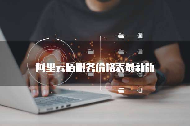 阿里云盾服务价格表最新版