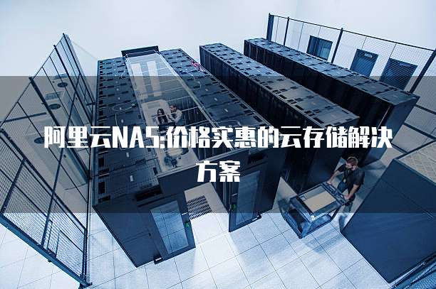 阿里云NAS:价格实惠的云存储解决方案