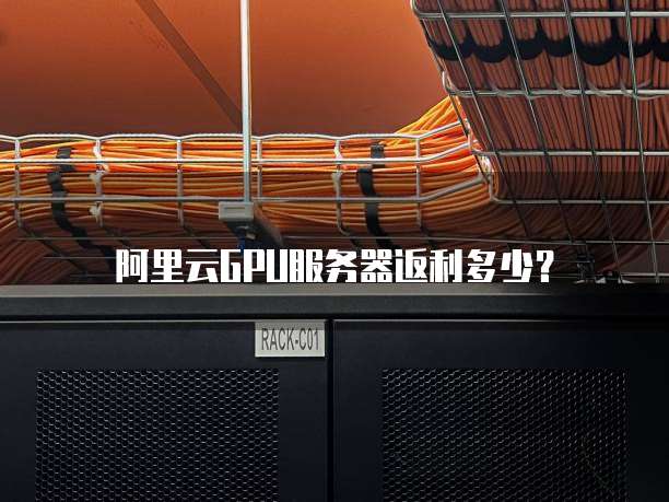 阿里云GPU服务器返利多少?