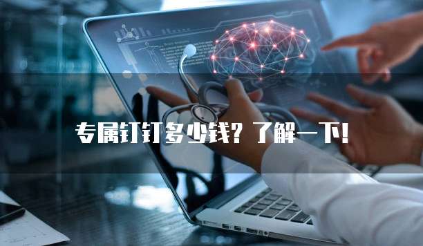 专属钉钉多少钱?了解一下!
