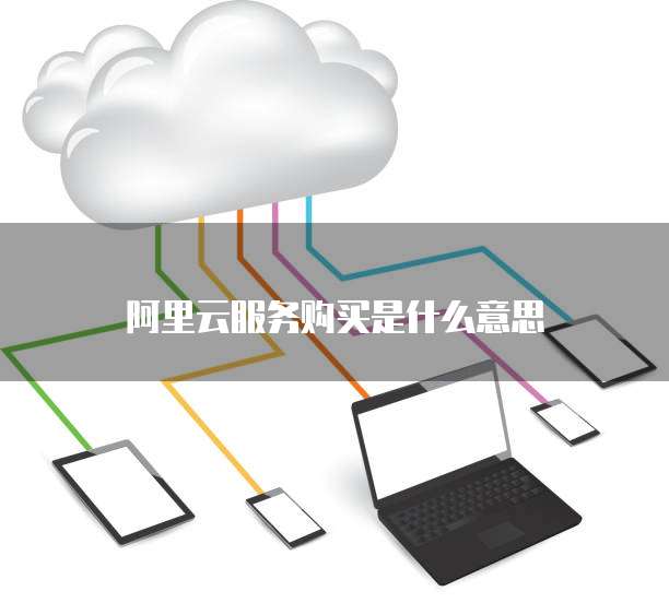 阿里云服务购买是什么意思
