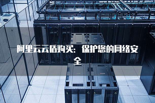 阿里云云盾购买：保护您的网络安全