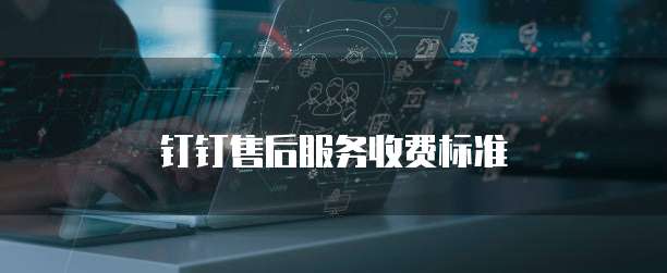 钉钉售后服务收费标准