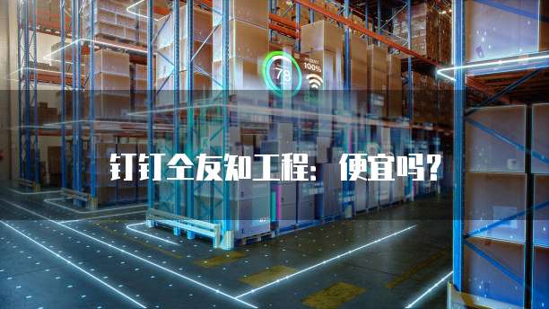 钉钉仝友知工程:便宜吗?