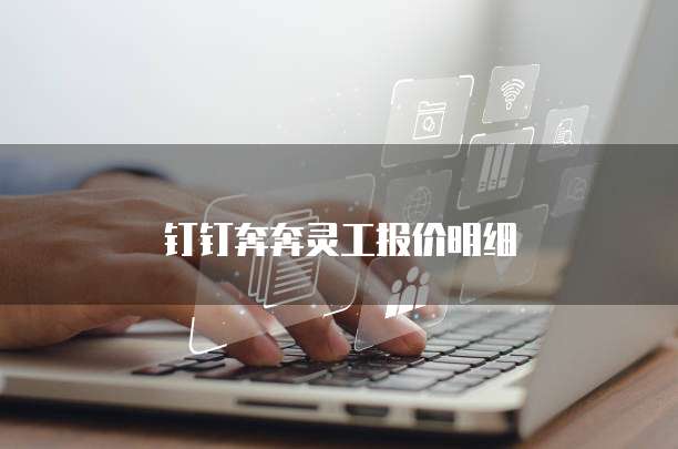 钉钉奔奔灵工报价明细