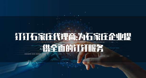 钉钉石家庄代理商:为石家庄企业提供全面的钉钉服务