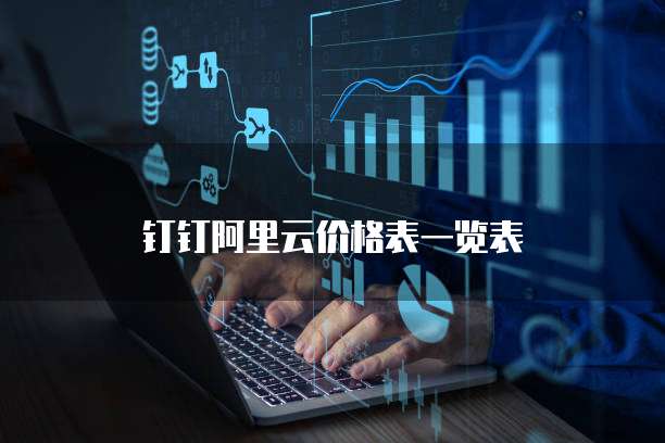 钉钉阿里云价格表一览表