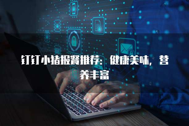 钉钉小猪报餐推荐:健康美味,营养丰富