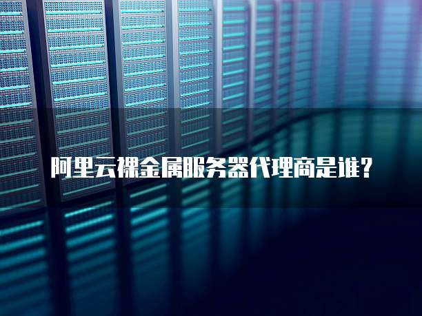 阿里云裸金属服务器代理商是谁?