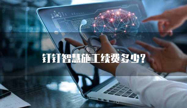 钉钉智慧施工续费多少?