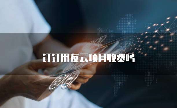钉钉用友云项目收费吗