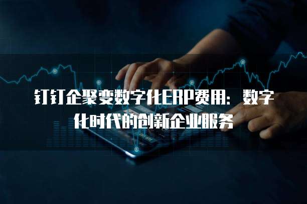 钉钉企聚变数字化ERP费用:数字化时代的创新企业服务