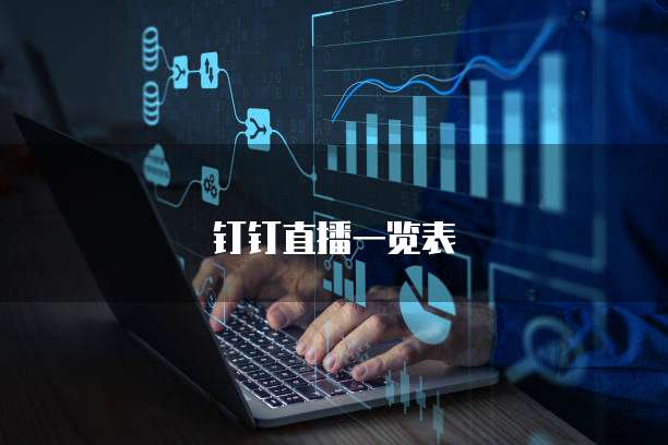 钉钉直播一览表