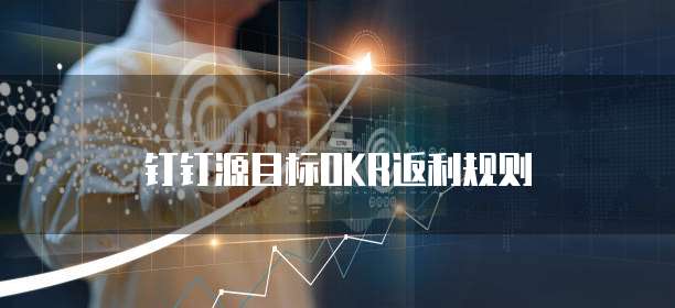 钉钉源目标OKR返利规则