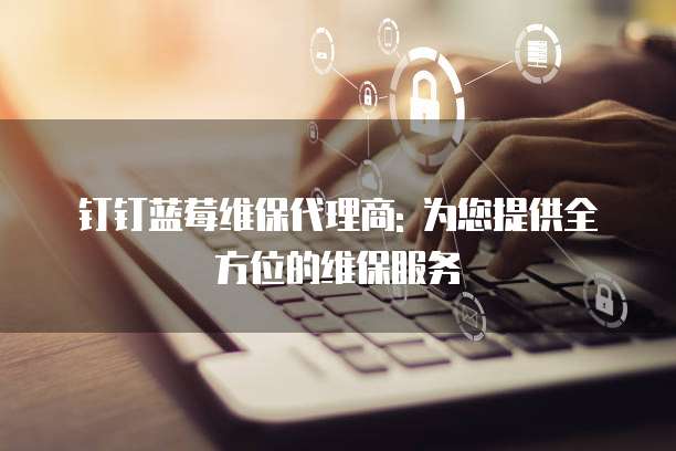 钉钉蓝莓维保代理商: 为您提供全方位的维保服务