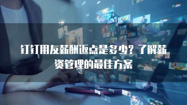 钉钉用友薪酬返点是多少？了解薪资管理的最佳方案
