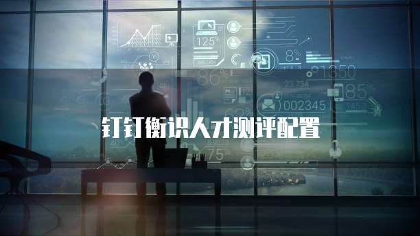 钉钉衡识人才测评配置